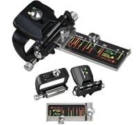 Guide d'affûtage réglable pour le travail du bois, burin en alliage d'aluminium et support de rabot avec verrouillage sécurisé pour lames de 0 à 6,5 cm pour un contrôle précis de l'angle des bords