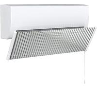 Guide d'air de climatisation, couvercle de climatisation à soufflage Anti-direct avec guide d'air mince à persiennes directionnelles réglables