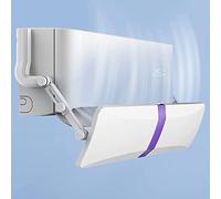 Guide d'air de climatisation de paroi latérale évents de chauffage anti-poussière supérieurs for salles de bains, bureaux à domicile, cuisines