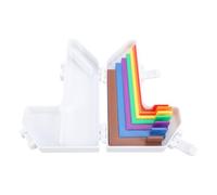 Guide D'alignement de Papeterie, 7 Règles Code Couleur, pour Projets