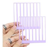 Guide d'alignement de qualité supérieure avec bords antidérapants pour des projets artistiques parfaits, accessoires de peinture diamant antiadhésifs