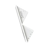 Guide d'angle de finition pour documents Triangle gris, 3 mm | Alignement du papier, résultats de coupe soignés