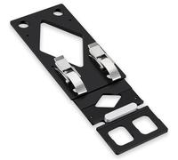 Guide d'angles droits solides de 90 degrés compatible avec les grandes marques de sciage de rails sécurisés, systèmes de serrage pour outils électriques, butée d'angle en aluminium