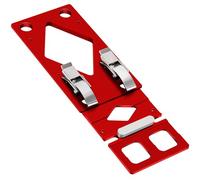 Guide d'angles droits solides de 90 degrés compatible avec les grandes marques de sciage de rails sécurisés, systèmes de serrage pour outils électriques, butée d'angle en aluminium