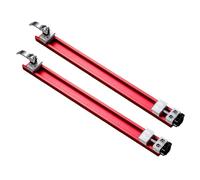 Guide d'angles pour le travail du bois robuste avec corps en aluminium et double pince - Échelle de mesure pour une coupe précise des angles professionnels