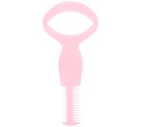 Guide D'application du Mascara Peigne Double Face en Plastique Dur Rose, Facile à Utiliser Soin Coiffage des Cils Quotidien Couleur Aléatoire