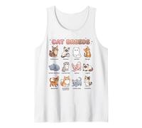 Guide d'apprentissage Facile des Chats et des Races de Chats pour Enfants Débardeur