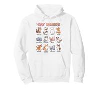 Guide d'apprentissage Facile des Chats et des Races de Chats pour Enfants Sweat à Capuche