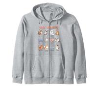Guide d'apprentissage Facile des Chats et des Races de Chats pour Enfants Sweat à Capuche