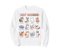 Guide d'apprentissage Facile des Chats et des Races de Chats pour Enfants Sweatshirt