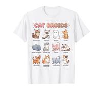 Guide d'apprentissage Facile des Chats et des Races de Chats pour Enfants T-Shirt