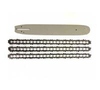 Guide de 40cm + 3 Chaîne de tronçonneuse - 56 Entraineurs - Pas 3/8LP - Jauge 0.50 (1.3mm)