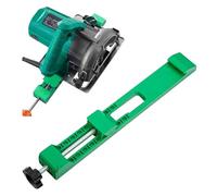 Guide de base de coupe réglable - Système de rail de scie portable durable, aligneur de planche de précision | Module de fixation de plate-forme pour le contrôle de machines circulaires, le bois et le