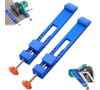 Guide de base de la machine de découpe réglable, pince de positionnement pour scie circulaire électrique, guide de coupe du bois de précision, outils de travail du bois (2)