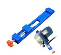 Guide de base réglable pour machines de coupe, pince de positionnement pour fraiseuses de scie circulaire électrique | Embout de travail du bois réglable - Rail de guidage de scie portable pour une