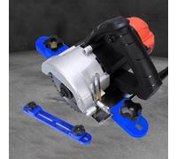 Guide de base réglable pour scie circulaire de 10,2 à 15,2 cm, outil de positionnement de fraise à bois avec capacité de serrage de 23 cm, 1 pièce