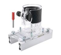 Guide de bord de défonceuse, base fendue de fixation pour machine à tailler - Support de défonceuse creux, pour le travail du bois, le garage, la maison, l'atelier, l'artisanat, l'industrie, le