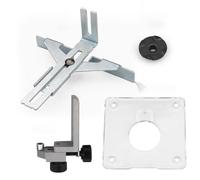 Guide de bord de défonceuse - Guide droit pour 3710 3709 3703 3701 - Métal et ABS - Compatible avec les accessoires de machine de coupe