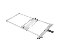 Guide de bord de planche à découper - Tondeuse multifonction pour scie circulaire et défonceuse à bois, scie à table portable, rails de clôture, 92 cm de long