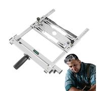 Guide de bord pour le travail du bois - Piste de scie en acier inoxydable, outils de positionnement de planche à découper | Outil de découpe pour le positionnement du bois modifié, planche à découper