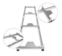 Guide de broyage pour tronçonneuse, design réglable, alliage léger d'aluminium, argent