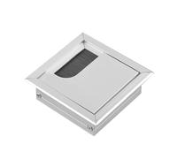 Guide de câble en alliage d'aluminium robuste pour une organisation simplifiée du bureau et une meilleure productivité au quotidien avec œillets de câble
