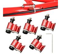 Guide de Câble pour Vélo, Gaine de Frein Hydraulique pour Vélo, Accessoires Fixes Design Léger En Aluminium Acier Pour Fourches Cadres Randonnée Extérieure