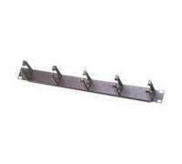 Guide de câbles - SAMAR - 5 anneaux - Horizontal - 1U - Rack 19 pouces