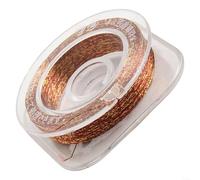 Guide de canne à pêche en nylon de 50 m pour la construction de cannes à pêche et pour envelopper la ligne tressée, revêtement avec finition brillante pour une utilisation durable (500D coloré B)