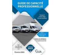 Guide de capacité professionnelle: Transport routier léger de marchandises