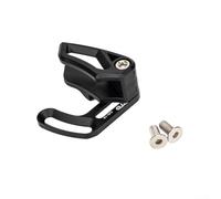 Guide de chaîne à montage direct pour VTT DH, prend en charge diverses options d'engrenage avec un design réglable (noir)