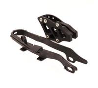 Guide de chaîne avec protecteur de curseur pour le motocross de vélo de terre compatible avec CR CRF 125 250 450 R X Modèles 2000-2007 Swingarm Chain Protection(1set black)