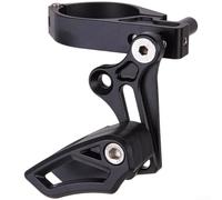 Guide de chaîne CG02 pour VTT avec design anti-chute pour 1 système d'entraînement, outil d'installation réglable sans démontage de manivelle pour une installation rapide (CG02 Noir)