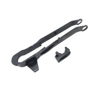 Guide de chaîne Compatible Avec CRF150F 2003-2005, Ensemble De Plaque Coulissante De Chaîne De Guidage De Moto, Composant De Remplacement, Protection(Black)