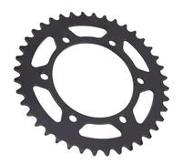 Guide de Chaîne Convient pour Kawasaki EX250 EX250R EX300 EX400 EX500 ER500 ER5 SE SE2 Ninja 1WD-F5443-00-00 520 40T 43T 45T pignon arrière Couvercle de chaîne de pignon Avant(520-43T Rear)