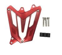 Guide de Chaîne Convient pour Yamaha MT07 FZ07 XSR700 Tracer 2013-2022 Couvercle de Protection de chaîne de pignon Avant Couvercle de chaîne de pignon Avant(Red)