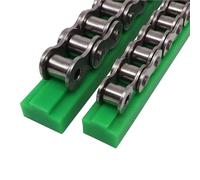 Guide De Chaîne De Transmission 06B/08B/10A - Rail En Plastique UPE Résistant À L'usure De 1 Mètre De Haut For Chaîne Spéciale De Machine À Laver De Voiture(08B 1Meter)