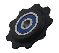 Guide de chaîne de transmission en plastique noir pour vélo - Pièce de rechange compatible avec MRP et FIFTY-FIFTY, matériau robuste pour une performance durable, facile à installer et design léger