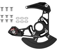 Guide de chaîne de vélo 32-38T VTT Protection de chaîne de vélo ultraléger en alliage d'aluminium haute résistance pour la plupart des vélos, vélos de route, VTT