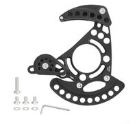 Guide de chaîne de vélo de montagne à disque unique 32T-38T en alliage d'aluminium et nylon pour ISCG03 ISCG05 BB 68/73 mm DH Mountain avec vis, joints, clé (noir)