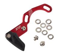 Guide de chaîne de vélo de montagne Riloer 30-40T-ISCG 05 BMX Installation de l'anneau de vélo de route à anneau unique (rouge)