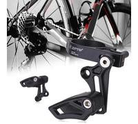 Guide de chaîne de vtt, garde chaîne en alliage d'aluminium avec protecteur de cadre, accessoires de cyclisme durables pratiques