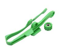 Guide de chaîne Guide de curseur Swing Barm Protecteur compatible avec KX250F 2009-2020 KX450F 2009-2018 KLX450R 2011-2014 Dirt Bike Models(Green Swingarm Guide)