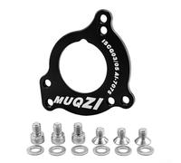 Guide de chaîne pour vélos tout-terrain avec pédalier fileté externe BSA et options de montage ISCG-03 ISCG-05 (noir)