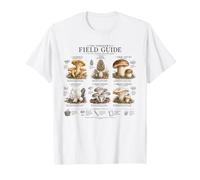 Guide de Champignon Comestible - Illustration d'histoire Naturelle T-Shirt