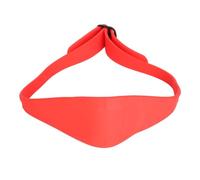 Guide de cheveux pour le cou, modèle de décolleté en Silicone, pochoir, outil de coupe de cheveux pour une coupe précise des cheveux du cou à la maison (Rouge)