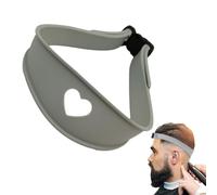 Guide de cheveux réglable pour le cou - Bandeau en silicone incurvé