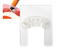 Guide de cisaillement pour coupe-moquette - Plateforme de base de coupe de tapis en acrylique, support transparent antidérapant pour une forme uniforme de tapis, idéal pour la maison, l'hôtel et les