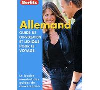 Guide de conversation et lexique pour le voyage : Allemand