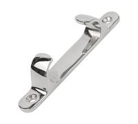Guide de corde de bateau en acier inoxydable 316 - Taquet de ligne - Guide-câble droit - Cale d'arc pour bateaux et yachts - Accessoires de fixation de câble - Argent (15,2 cm)